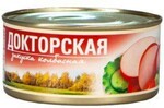 Закуска колбасная Рузком Докторская, 0.33кг