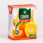 Сок КАМПА апельсиновый, 0.20л