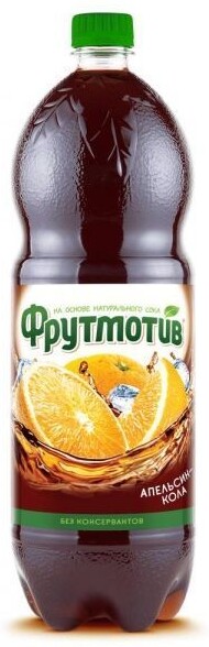 Напиток Фрутмотив Кола-Апельсин газированный, 1.50л