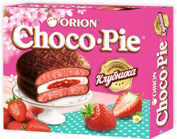 Orion Choco Pie Strawberry Клубника