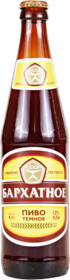 Пиво темное 4,1% Томское пиво Бархатное Гост, 500 мл., стекло