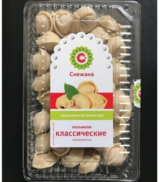 Пельмени Снежана Классические, 0.60кг