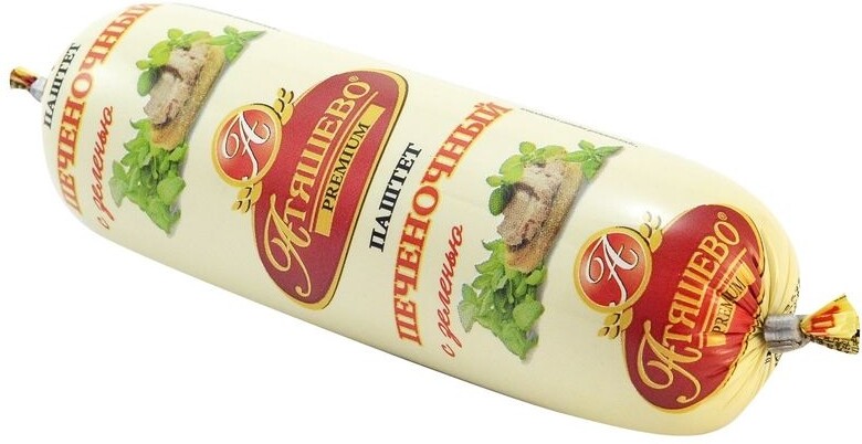 Паштет Атяшево Печеночный с зеленью 150г