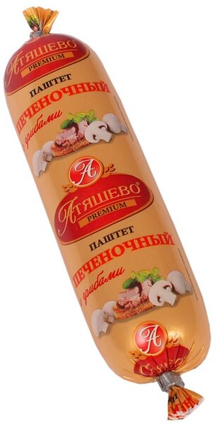 Паштет Атяшево premium печеночный с грибами