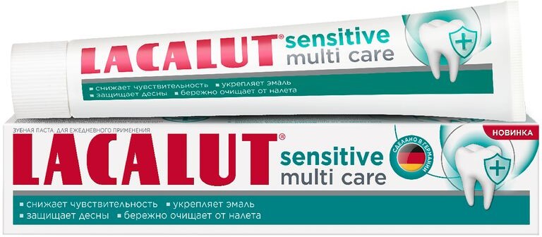 Зубная паста Lacalut sensitive multi care 60г