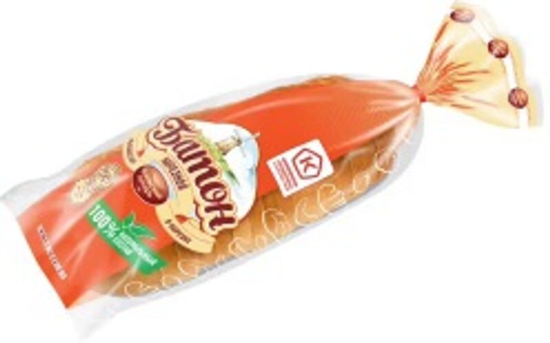 Хлеб Волжский пекарь Батон обеденный нарезка 400г