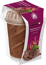 Мороженое Росфрост Шоколадное с вишней 10% 175г