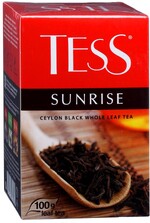 Чай Tess Sunrise черный крупнолистовой 100 г