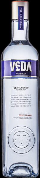Водка Veda 40% 0.7л