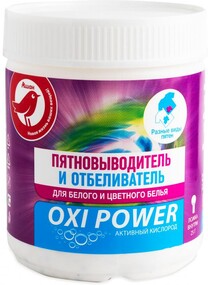 Отбеливатель-пятновыводитель АШАН Красная птица для белого и цветного белья, 500 г