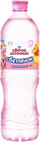Вода Святой Источник Светлячок детская негазированная 1л