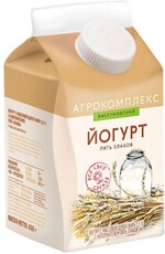 Йогурт питьевой «Агрокомплекс» 5 злаков 2,5%, 450 мл