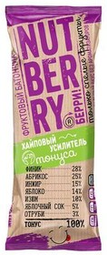 Батончик Nutberry фруктовый финик, инжир, 0.03кг