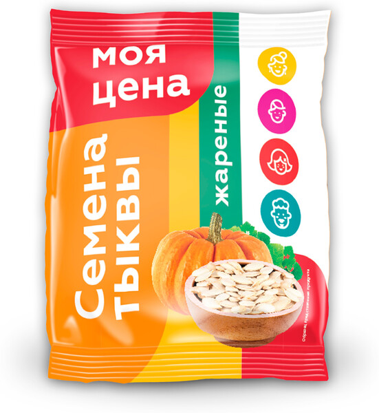 Семена тыквы Магнит Моя цена жареные 100г