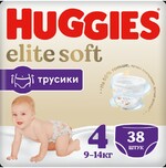 HUGGIES / Трусики Huggies Elite Soft 4 (9-14кг), 38 шт.