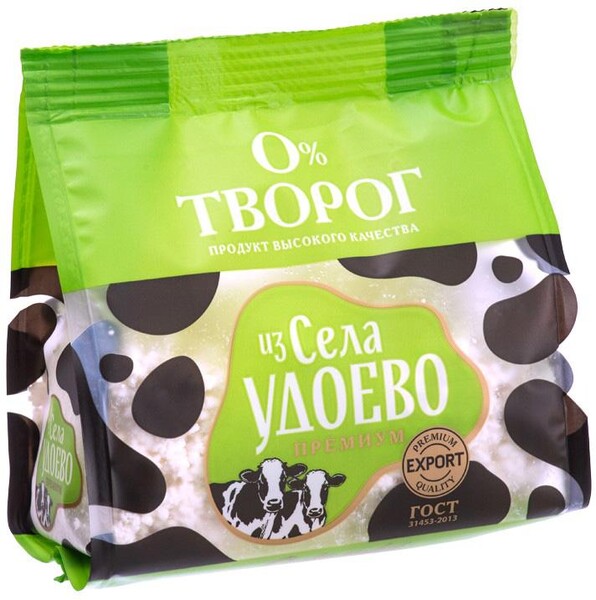 Творог Из Села Удоево 0% 315г