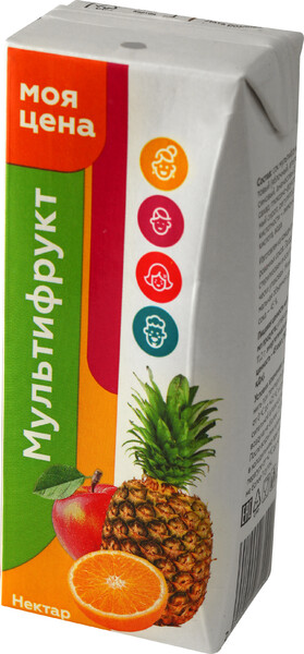 Нектар Моя цена Мультифрукт 200мл