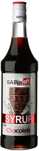 Сироп БАРinoff Шоколад 1 л