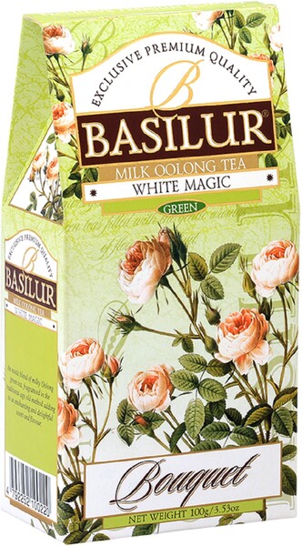 Чай зеленый Basilur White Magic Китайский молочный улун 100г
