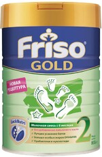 Смесь молочная сухая Friso Gold 2 LockNutri с пребиотиками с 6 месяцев 800 г