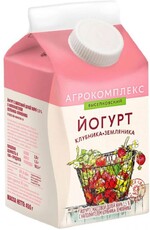 Йогурт питьевой «Агрокомплекс» клубника земляника 2,5%, 450 мл