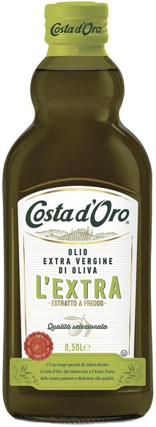 Масло Costa d'Oro Extra Virgin оливковое, 500 мл