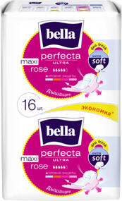 Прокладки Bella Perfecta Ultra Maxi Rose Deo Fresh, супертонкие, 16 шт