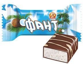 Конфеты Славянка Фант кокос, 1кг