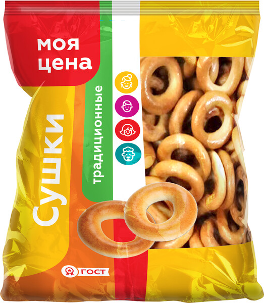 Сушки Моя цена традиционные 300г