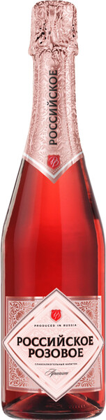 Напиток с/а газ.Российское розовое Ариант розовое полусладкое