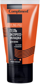 Сompliment Гель Экспресс-укладка для волос сильной фиксации 165 мл