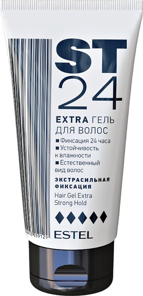 Гель Extra для волос Estel ST24 Экстрасильная фиксация, 0.15л