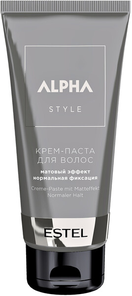 ESTEL PROFESSIONAL Крем-паста ALPHA HOMME STYLE нормальной фиксации матовый эффект 100 мл