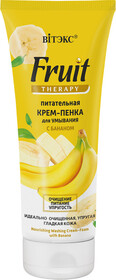 Крем-пенка для умывания «Витэкс» Vitex Fruit Therapy питательная с бананом, 200 мл