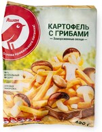 Смесь овощная АШАН Красная птица Картофель с грибами замороженная, 400 г
