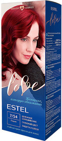 Стойкая крем-краска для волос Estel Love тон 7/54 Пламя, 0.12л