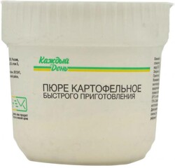Пюре картофельное «Каждый день» быстрого приготовления с гренками, 40 г