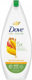 Крем-гель для душа Dove Care Nature с маслом миндаля и манго 250мл