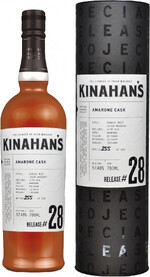 Виски ирландский «Kinahan’s Amarone Cask Release № 28» в тубе, 0.7 л