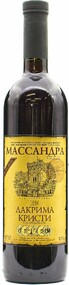 Вино ликерное МАССАНДРА Лакрима Кристи красное, 0,75 л