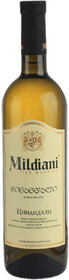 Вино Цинандали белое сухое 11-13% 0.75л Mildiani Family Winery Грузия