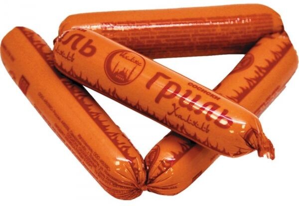 Сосиски Ихляс Гриль Халяль, 1кг