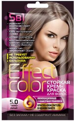 Крем-краска для волос «Фитокосметик» Effect Сolor тон темно-русый 5.0, 50 мл