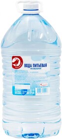 Вода питьевая АШАН негазированная, 5 л
