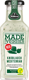 Соус Kuhne Made for Veggie Чесночный со средиземноморскими травами 235 мл, Германия