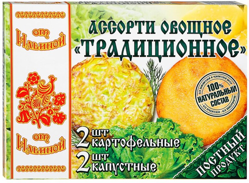 Котлеты овощные «От Ильиной» Традиционные картофель капуста, 300 г