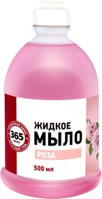 Жидкое мыло 365 ДНЕЙ Роза, 500мл Россия, 500 мл