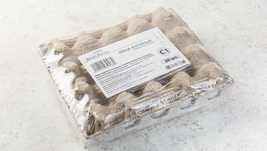 Яйцо куриное С1 белое, 20 шт