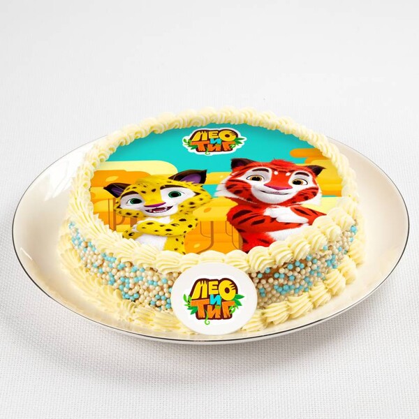 Торт Герой Лео и Тиг 800 г