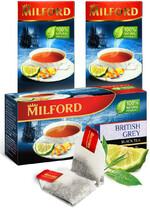 Чай Milford British Grey черный 20 пак.